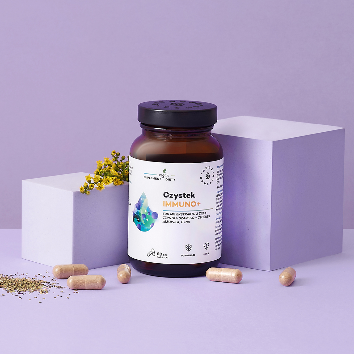 Czystek Immuno+, kapsułki 60 szt.