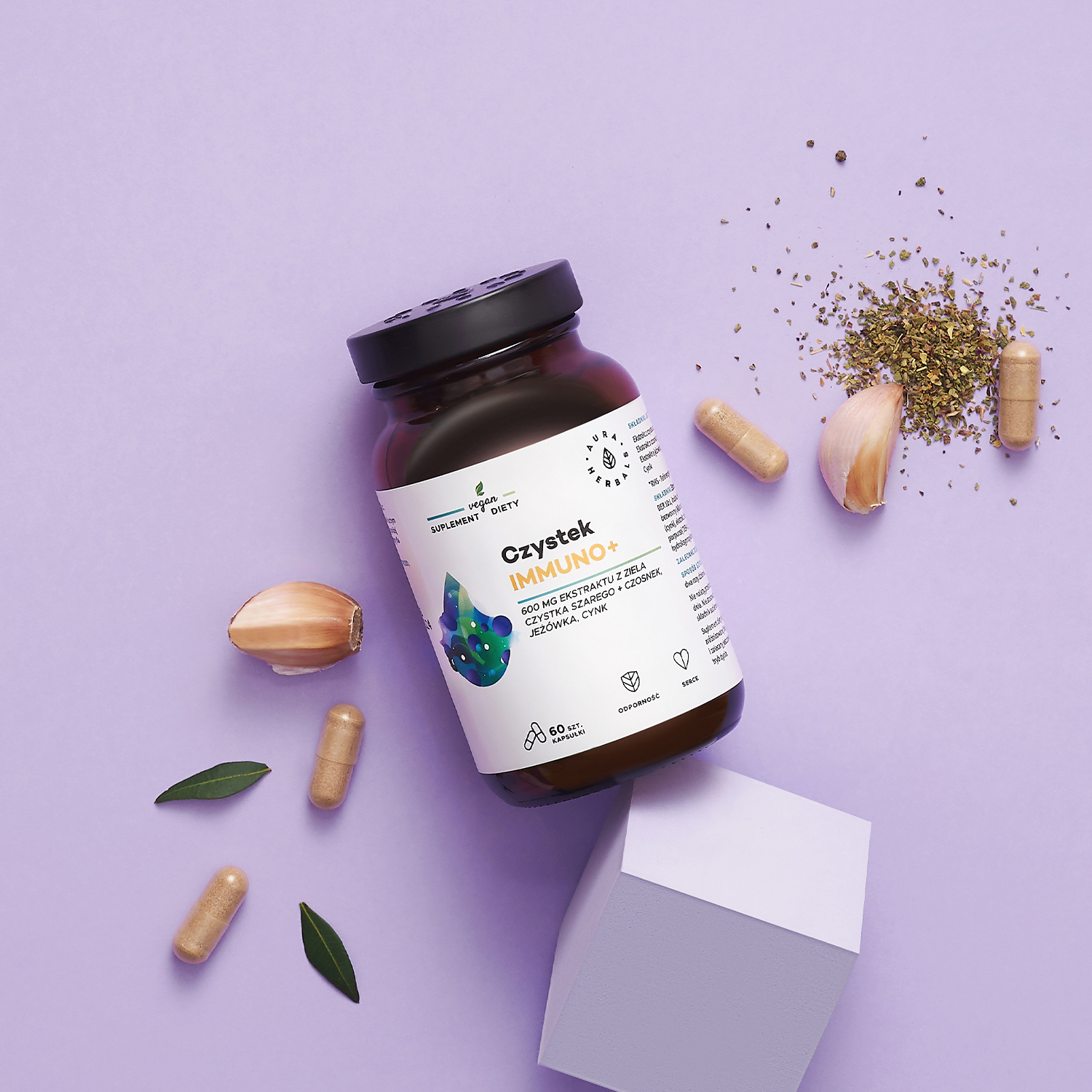 Czystek Immuno+, kapsułki 60 szt.