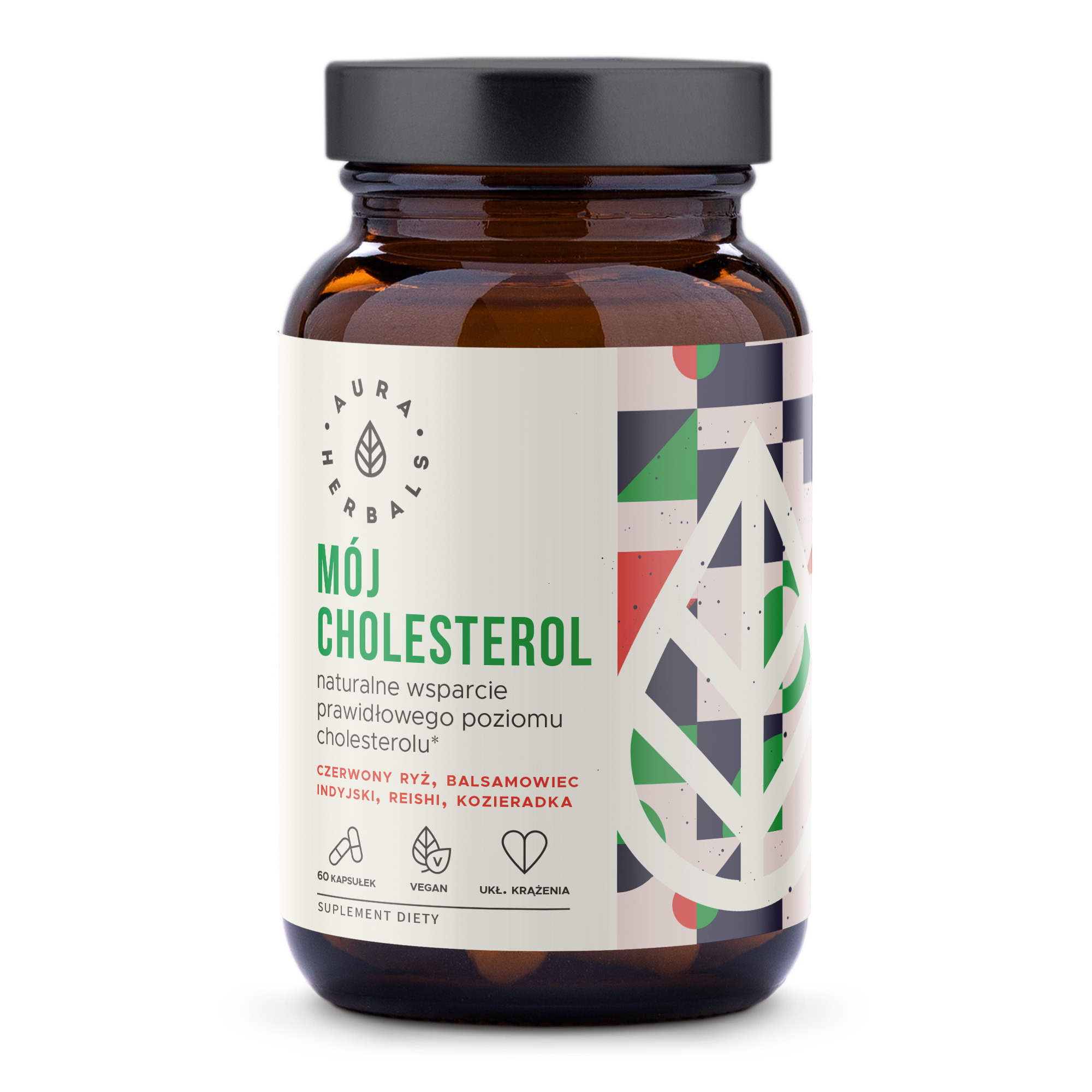 Mój Cholesterol, prawidłowy poziom, kapsułki 60 szt.