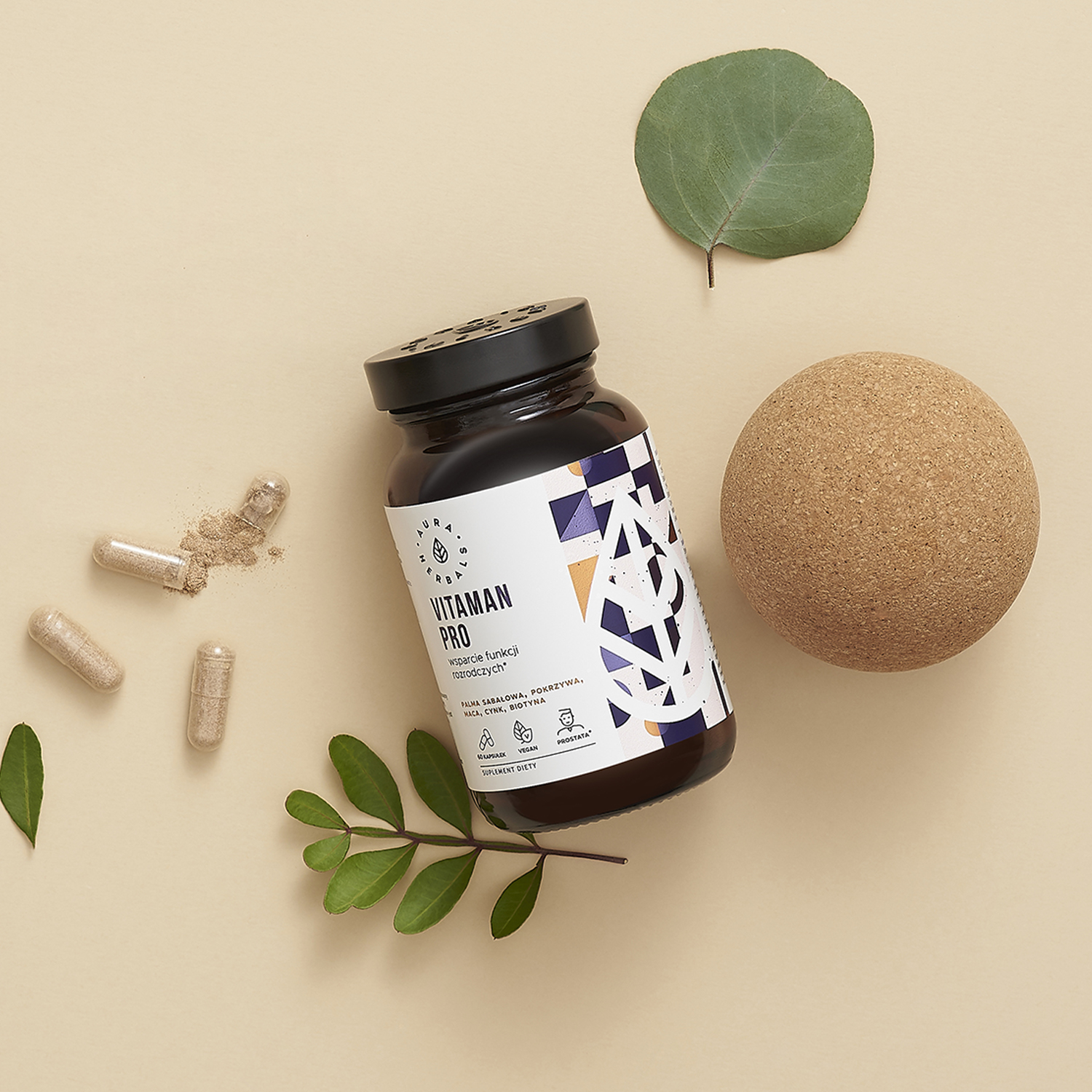 Vitaman Pro, wsparcie funkcji rozrodczych, kapsułki 60 szt.
