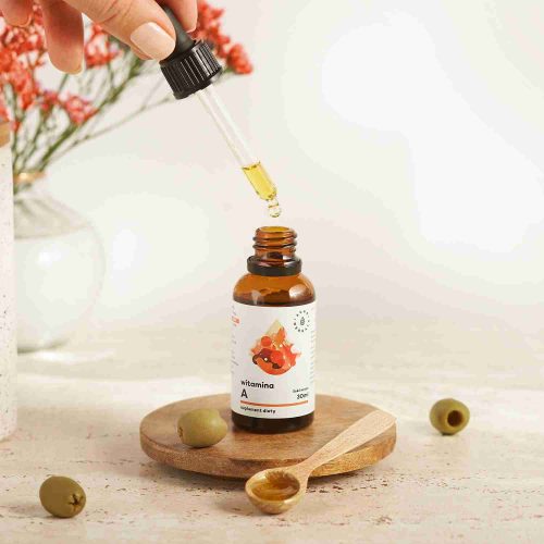 Witamina A w kroplach, 30 ml