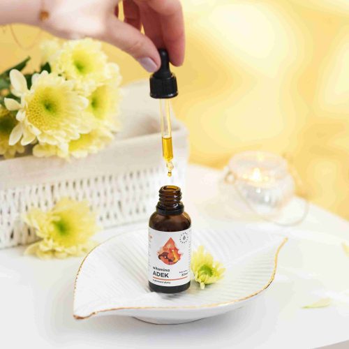 Witamina ADEK, A + D3 2000 IU + E + K2, krople 30 ml