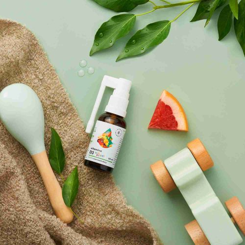 Witamina D3 vegan dla dzieci, aerozol 30 ml