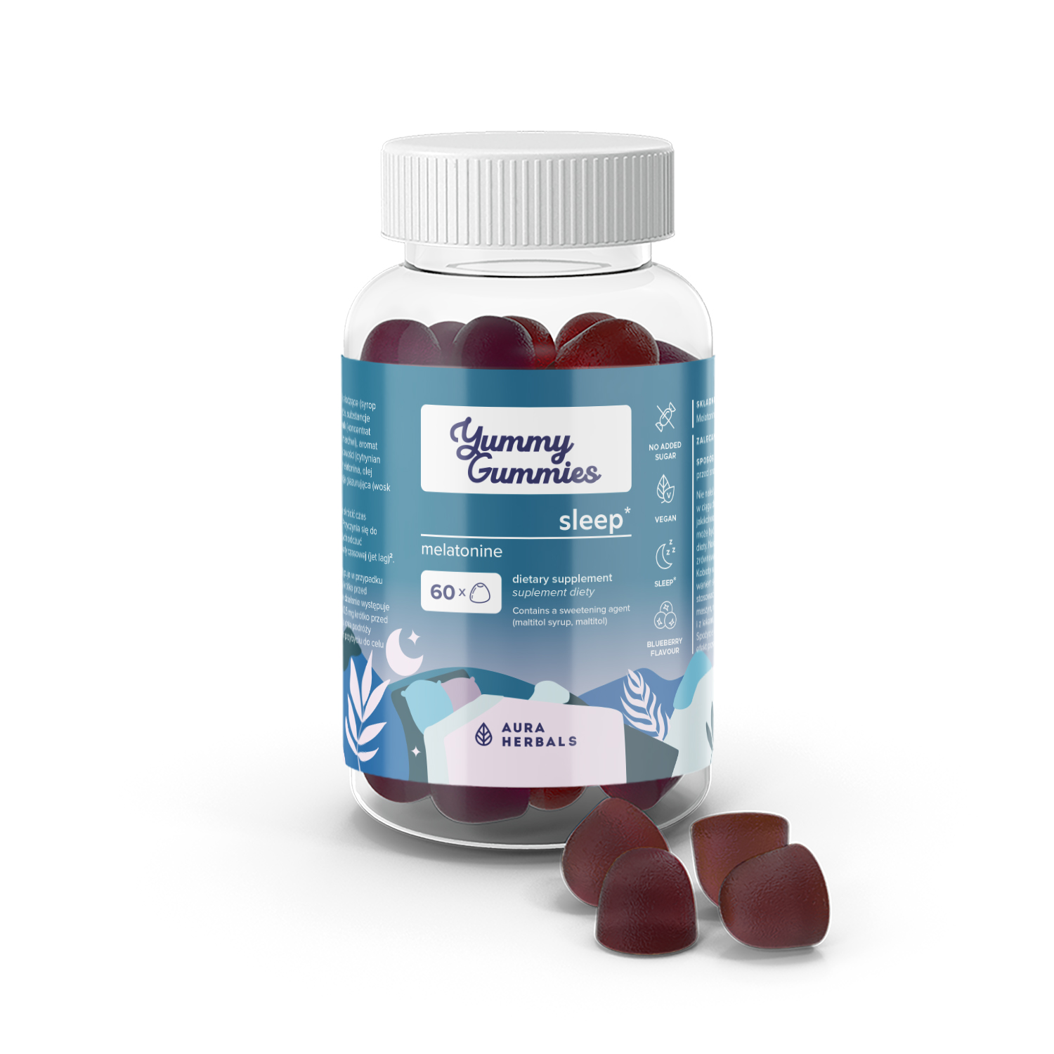 Yummy Gummies Sleep żelki 60szt