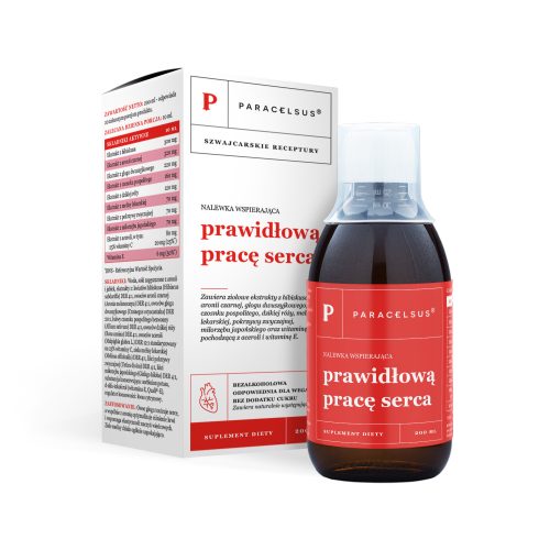Nalewka Paracelsusa, prawidłowa praca serca, 200 ml