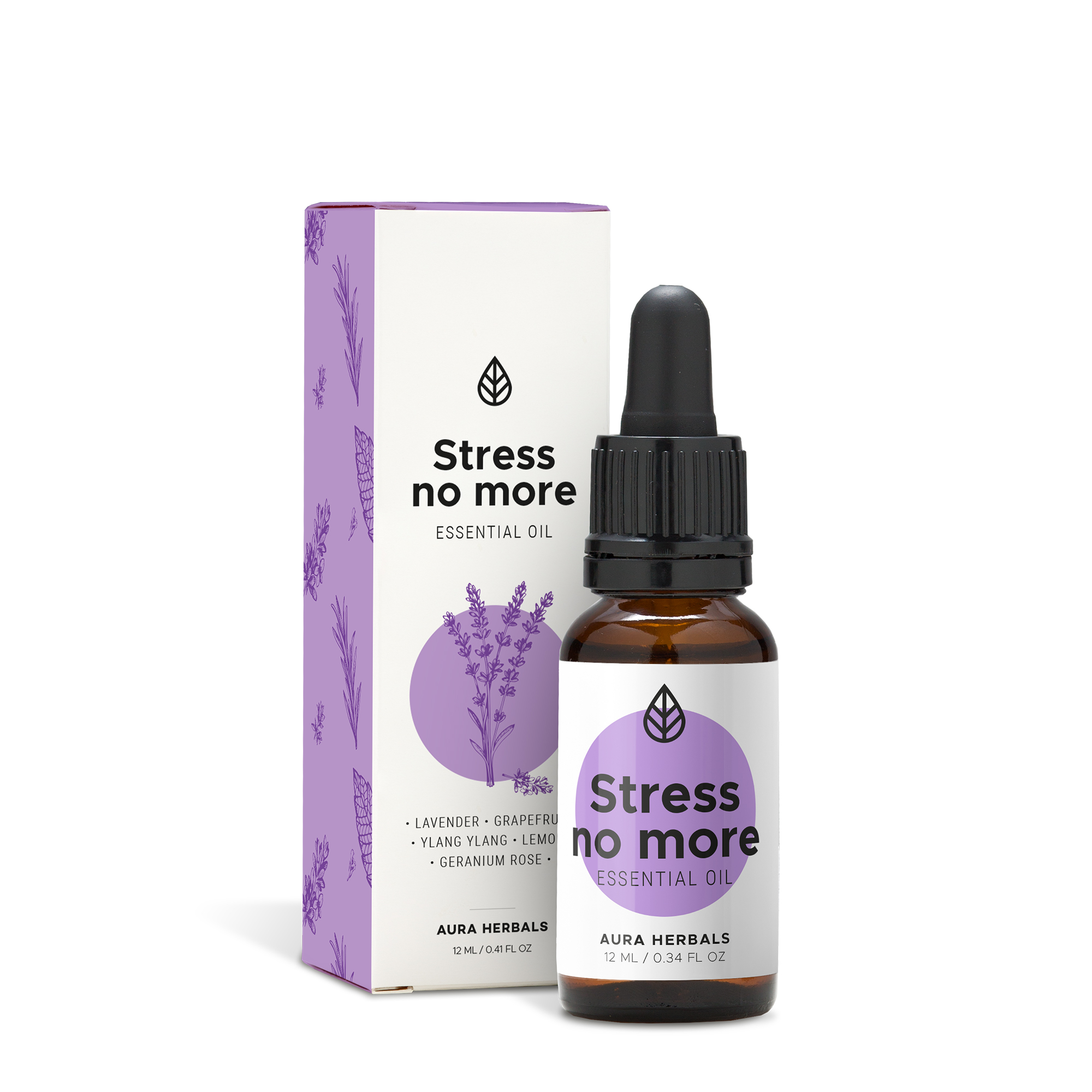 olejek eteryczny Stress no more, krople 12 ml