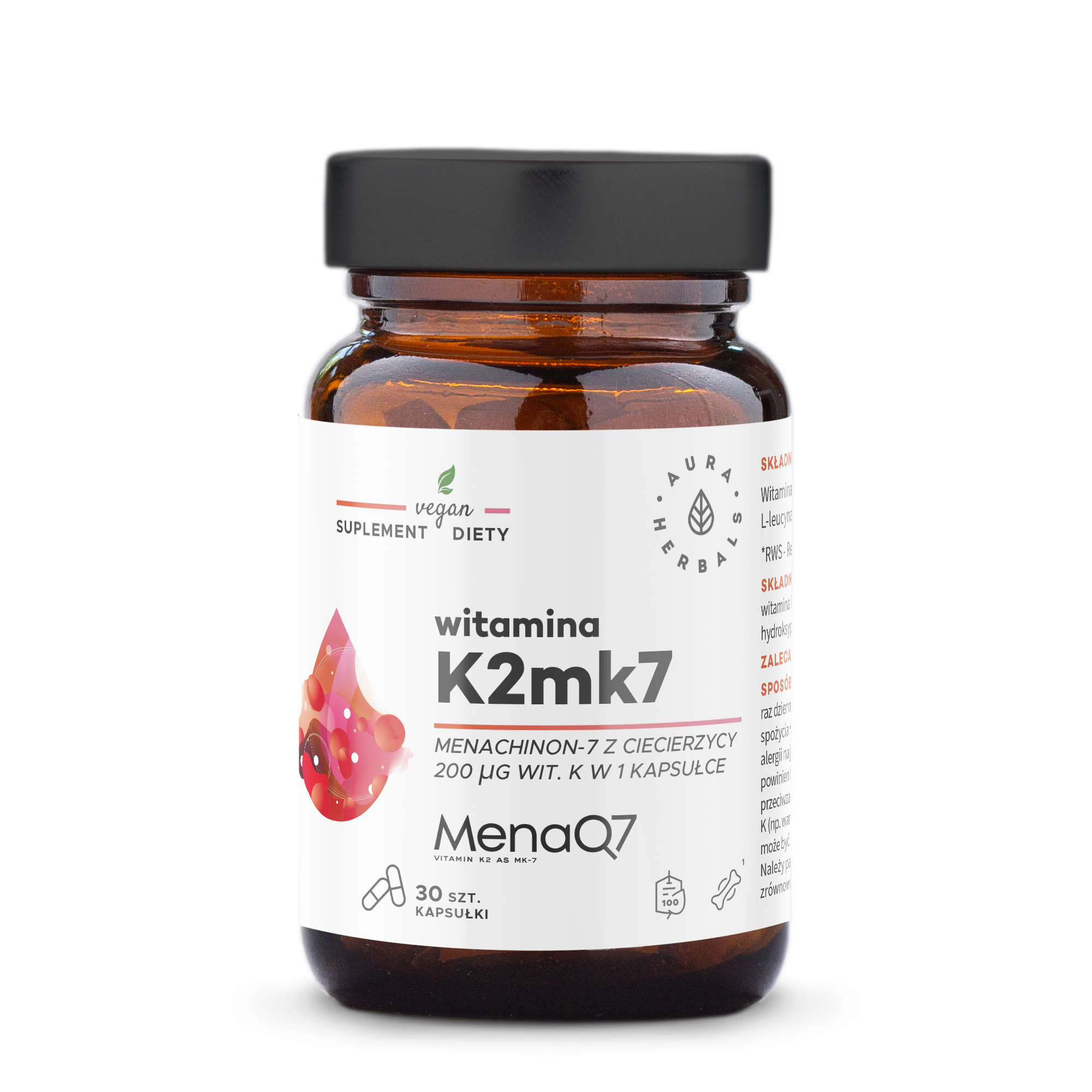 Witamina K2MK7, kapsułki 30 szt