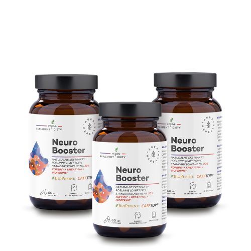 Neuro Booster - zestaw na 3 miesiące stosowania