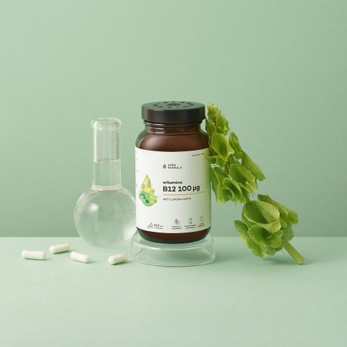 Witamina B12 100 µg, metylokobalamina, kapsułki 120 szt.